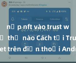 nạp nft vào trust wallet như thế nào Cách tải Trust Wallet trên điện thoại Android tại Việt Nam